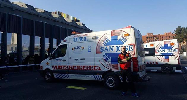 Coordinando eventos en La Nave, central de tecnologia Madrid